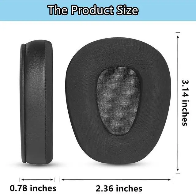 Alt view image 4 of 6 - B650-XT Earpads Replacement for BlueParrott B650 XT S650-XT Headset | Cooling Gel Noise Cancelling Ear Pads Cushions Mic Foam Kit with Designed for Truck Drivers