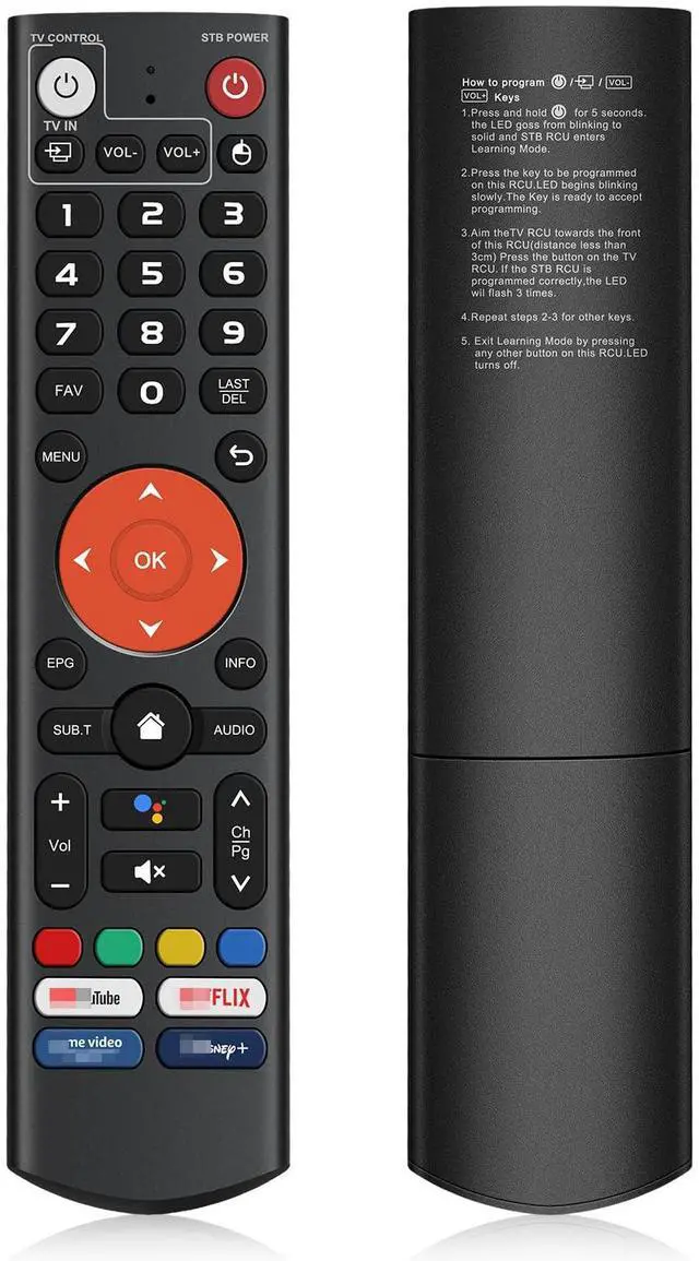 Main image of V3 Plus/Pro Voice Remote Control Compatible for Vseebox V5 Pro vSeeBox V5Pro/V3Pro/V2Pro/V1Pro/V3Plus/,V1/V2,V1 Max/Elite/MaxReplacement Learning Bluetooth Remote Control