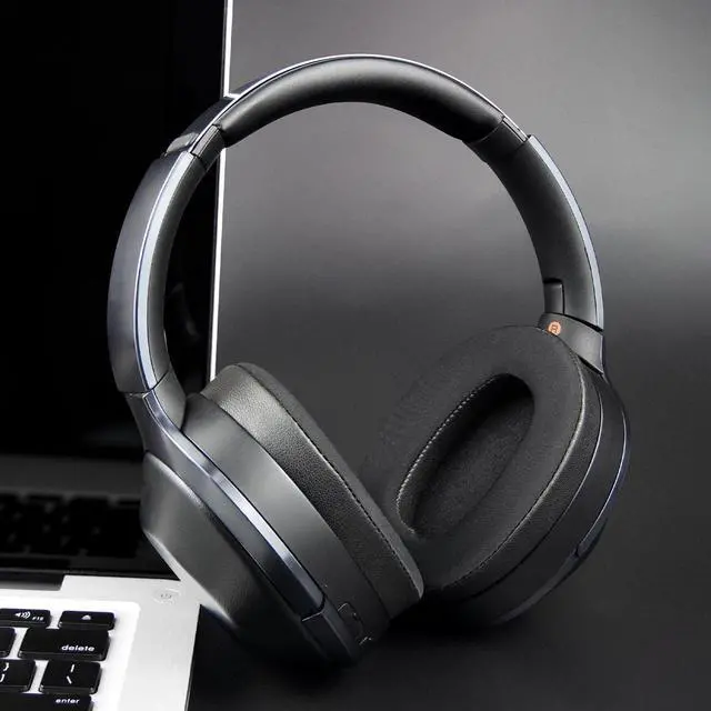 Alt view image 3 of 6 - Cooling Earpads for Sony WH-1000XM2(XM2) & MDR-1000X - Black | Not Fit Sony 1000X THE COLLEXION(WH-1000XX) Headphones