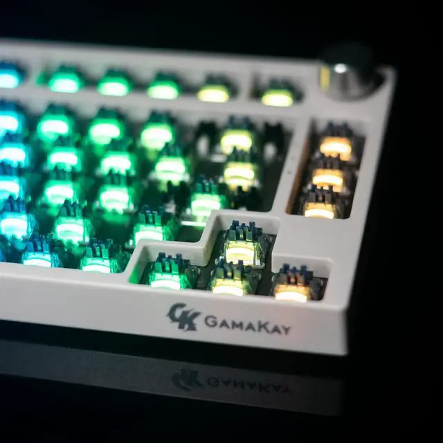 Alt view image 2 of 7 - Pegasus Tactile Silent Keyboard Switch with LED Diffuser 5 Pin | Pre-lubed Switches for Backlit Mechanical Keyboard Pegasus V2 Switch (70Pcs)
