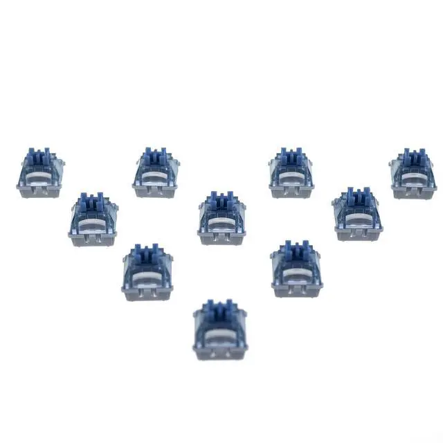 Alt view image 3 of 7 - Pegasus Tactile Silent Keyboard Switch with LED Diffuser 5 Pin | Pre-lubed Switches for Backlit Mechanical Keyboard Pegasus V2 Switch (70Pcs)