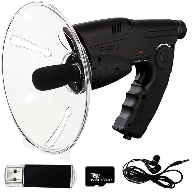 Main image of Bird Recording Observing Listening Device Telescope,5 Hours Long Recording,Listen and Observed to Upto 320ft Long Range Bionic Ear Electronic Listenin