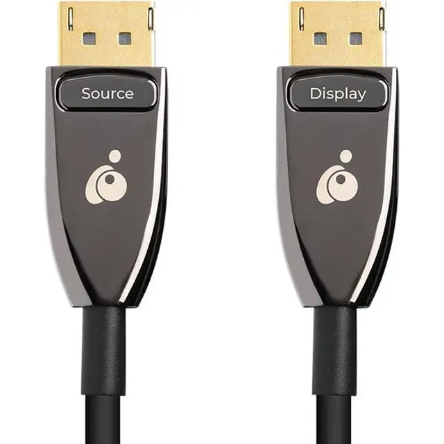 Alt view image 2 of 3 - 50' 8K DisplayPort Active Optical Cable