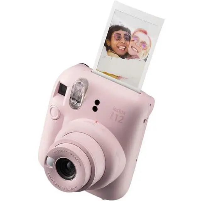 Alt view image 5 of 6 - INSTAX MINI 12 Instant Film Camera Bundle, Includes: INSTAX Mini Film (20 Exposures), INSTAX Mini 12 Case and More (5 Items) (Blossom Pink)