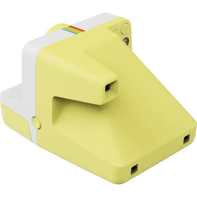 Alt view image 4 of 7 - Polaroid Now Generation 3 i-Type Instant Camera (Yellow) with 8 i-Type Color Film Starter Bundle + Charging Cable and Cleaning Cloth