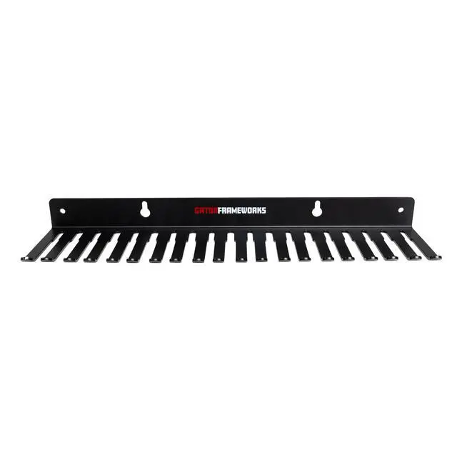 Alt view image 2 of 7 - Wall Mountable Cable Hanger and Organizer with 19 Cable Slots, Ranges from 5-9mm Spaces (GFW-CABLEHANGER)