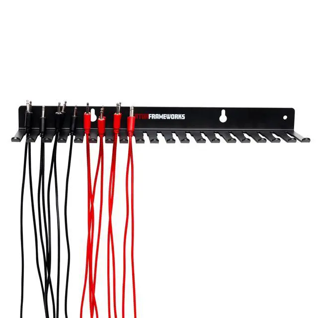 Alt view image 5 of 7 - Wall Mountable Cable Hanger and Organizer with 19 Cable Slots, Ranges from 5-9mm Spaces (GFW-CABLEHANGER)