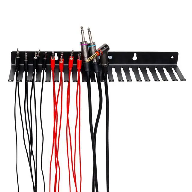 Alt view image 6 of 7 - Wall Mountable Cable Hanger and Organizer with 19 Cable Slots, Ranges from 5-9mm Spaces (GFW-CABLEHANGER)