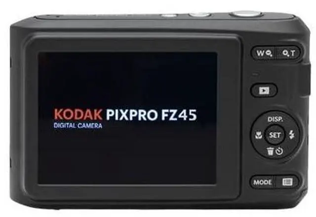 Alt view image 6 of 6 - Kodak Friendly Zoom FZ45-WH 16MP Digital Camera Bundle (White) | 32GB Memory Card, 2.7' LCD Screen, 4X Optical 27mm Wide Angle, (6 items)