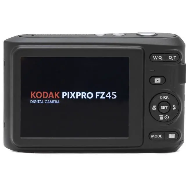 Alt view image 3 of 7 - Kodak PIXPRO FZ45 16MP Digital Camera 4X Optical Zoom 27mm Wide Angle 1080P Full HD Video 2.7" LCD Camera (Red) + Padded Case + 64GB Card + Cleaning Cloth