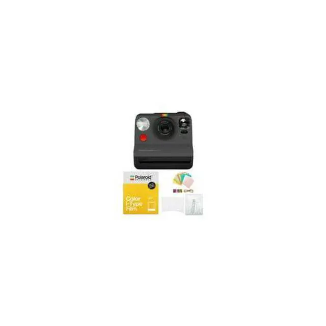 Alt view image 2 of 7 - Originals Now Viewfinder i-Type Instant Camera (Black) Bundle | Storage Box, Color Film for Cameras 8 Exposures, (3 items)