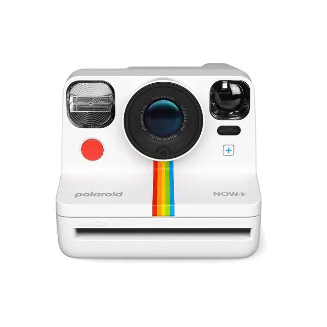 Alt view image 2 of 7 - Now 2nd Generation I-Type Instant Film Camera (White) | Color 8 Exposures, Magnetic Hanging Photo Frames, (3 items)