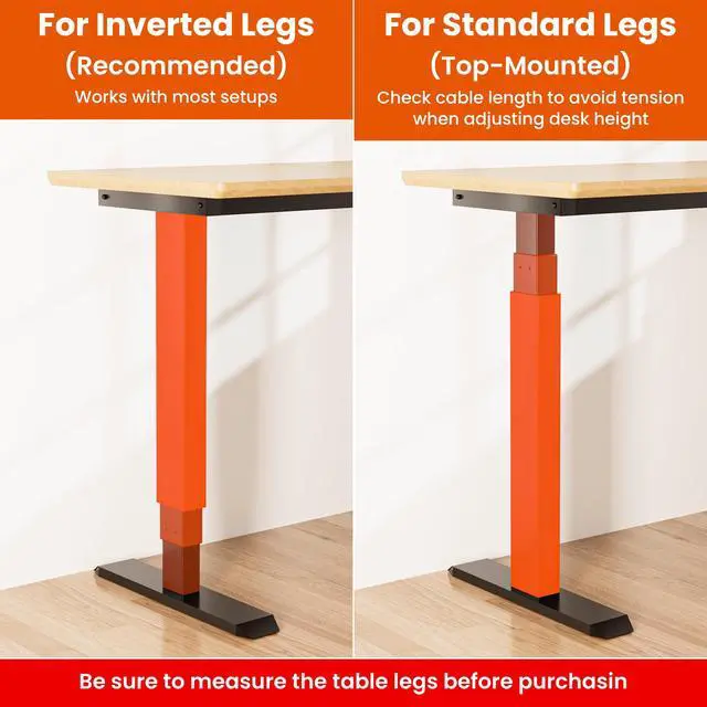 Alt view image 5 of 6 - Under Desk PC Mount, No Drilling-Fits 65×45mm Legs only | Heavy Duty 50 lb Capacity Pc Stand, Computer CPU Holder for Gaming, Office, Home