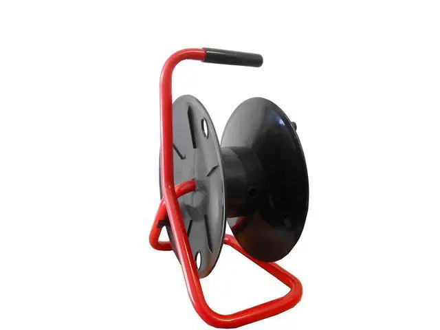 Alt view image 2 of 4 - Audio2000'S ADC2716C4 4-Pack (2 Red + 2 Black) Portable Cable Reels/Cord Reels, Capacity of Each Reel: 330 feet of 6mm Cable/Cord