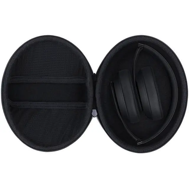 Alt view image 2 of 7 - Case Compatible with Beats Studio Pro/Solo 4 Over-Ear Headphones | Lightweight & Carry, Dustproof Storage, Travel Friendly, Portable for Daily Use, Black Case