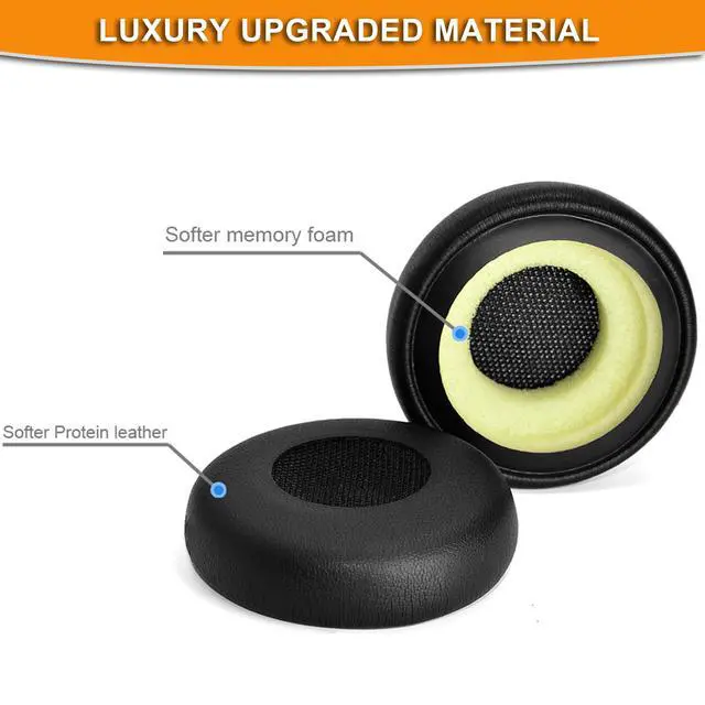 Alt view image 4 of 7 - Earpads for Jabra Evolve 65 40 30 20 Headset (Black) | Also for Jabra Evolve 65UC / 65MS / 40UC / 40MS / 30US / 30II / 20SE / 20UC / 20MS Headset, All-Day Comfort Design