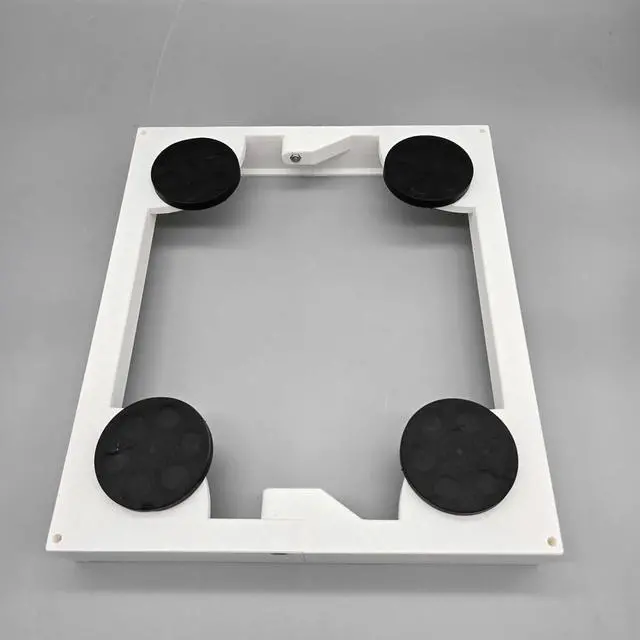 Alt view image 2 of 7 - Flat Mount for Starlink Mini, 1.8" Low-Profile - Secure RV & Truck Dish Holder - High-Speed Aero Roof & Magnetic Starlink Mini Mount (Black, Magnetic Feet)