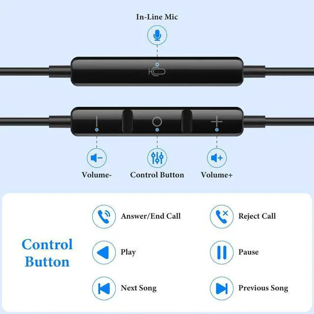 Alt view image 5 of 7 - MFi-Certified Wired Headphones for Apple iPhone 14 13 Pro XR Purple | Lighting Earbuds for iPhone 12 Pro 11 XS Max XS SE 7 8 Plus Earphones Built-in Microphone Volume Control Magnetic Headsets