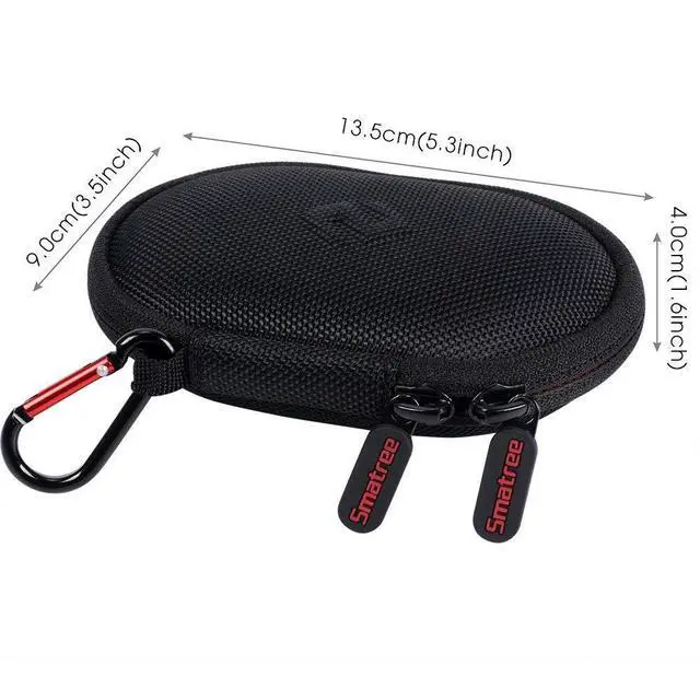 Alt view image 5 of 7 - Headphone Hard Case Compatible with BeatsX,Beats Flex,Powerbeats2 | With Powerbeats3 Earphones,Bluetooth Sports Headphones,Portable Carrying Case Storage Bag for Earphone,Earbud(Black)