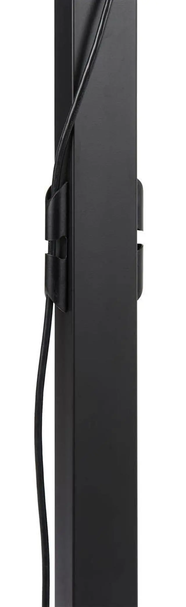 Alt view image 5 of 7 - Television Stand with Floor Mount | Steel Construction, Horizontal Orientation, Black, TVSVM3270B