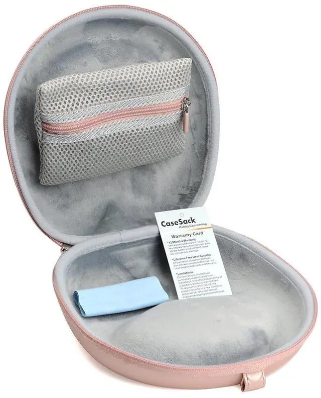 Alt view image 7 of 7 - case for Raycon Everyday Wireless Bluetooth Over Ear Headphones, JBL Live 650BTN, E65BTNC, Quantum,Duet, E45BT, E55BT, Everest 310, Skullcandy Hesh3/ 2/2 Wireless, Crusher, Riff, Grind