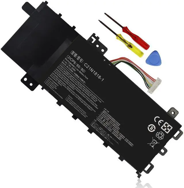 Main image of C21N1818-1 Laptop Battery for ASUS VivoBook 15 F512DA F512JA F512JA-AS34 F512FA F512FB F512FJ F512FL F512UA X512DA X512FA X512JA X512UA X512FB X512FJ X512FL X512JF X512JP R564JA S512FA S512FB