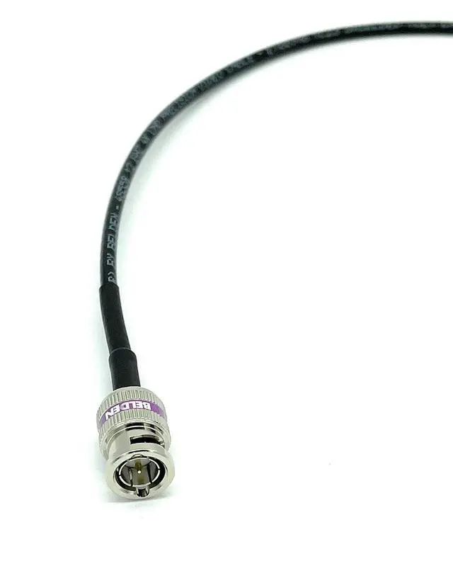 Alt view image 7 of 7 - 12G-SDI BNC to BNC Cable, 4855R,150ft, Black | Premium Mini RG59, 75 Ohm, Supports SD, HD, 3G, 6G & 12G-SDI