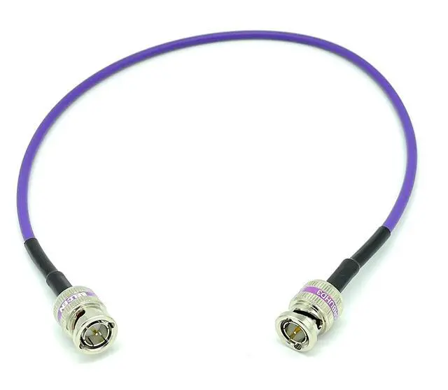 Alt view image 6 of 7 - 12G-SDI BNC to BNC Cable, 4855R,100ft, Violet | Premium Mini RG59, 75 Ohm, Supports SD, HD, 3G, 6G & 12G-SDI