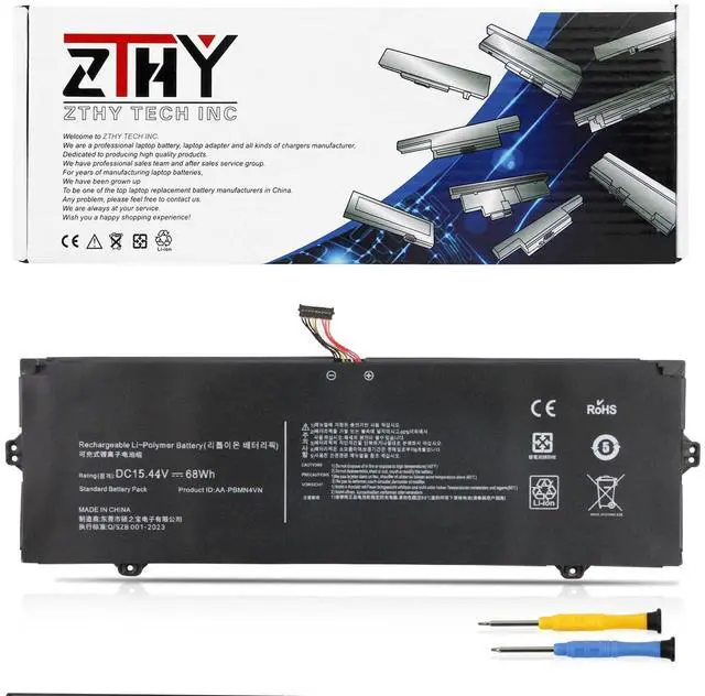 Main image of AA-PBMN4VN Battery Replacement for Samsung Galaxy Book Pro 360 15 15.6 | NP950XDB NP950XDB-KA1US NP950XDB-KB1US NP950XDB-KC5US NP950XDB-KC3US NP950QDB NP950QDB-KB1US NP950QED NP950QED-KB1US 68Wh