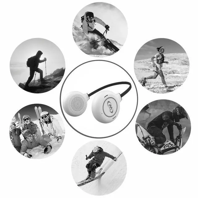 Alt view image 7 of 7 - ski Helmet Headphones,True Wireless Bluetooth Helmet Speakers for Skiing, Snowboarding Mountain Biking
