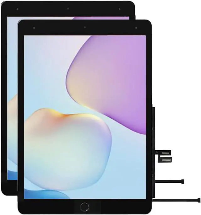 Main image of for iPad 9 (9th Generation) Screen Replacement 2 Pack 10.2 Inch Digitizer, for iPad 9th Gen (2021 Released) A2602 A2603 A2604 A2605 Touch Glass with Home Button