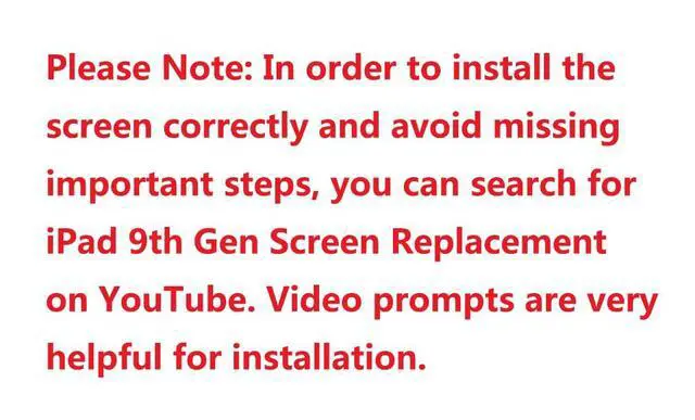 Alt view image 2 of 7 - for iPad 9 (9th Generation) Screen Replacement 2 Pack 10.2 Inch Digitizer, for iPad 9th Gen (2021 Released) A2602 A2603 A2604 A2605 Touch Glass with Home Button