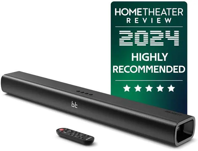 Main image of 140W Bluetooth Sound Bar for Smart TV | 31" 2.1 Wireless Soundbar for TV with 3D Sound | TV Speakers Sound Bar with Built in Subwoofer | HDMI, AUX, Optical Compatible Mini Soundbar Naga 80