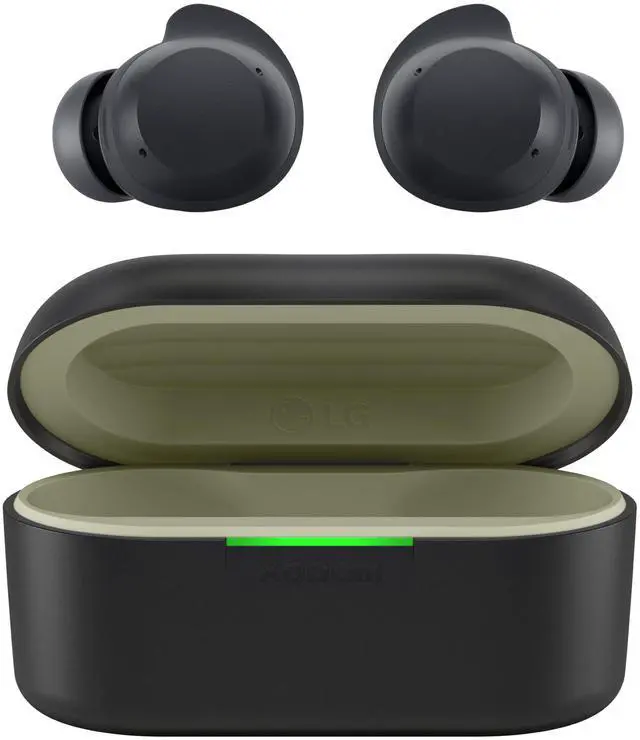 Alt view image 2 of 6 - xboom Buds Lite, xboom Signature Sound by will.i.am with Graphene Drivers, Active Noise Cancellation, Up to 35 Hours of Battery, IPX4 Water Resistant, Black