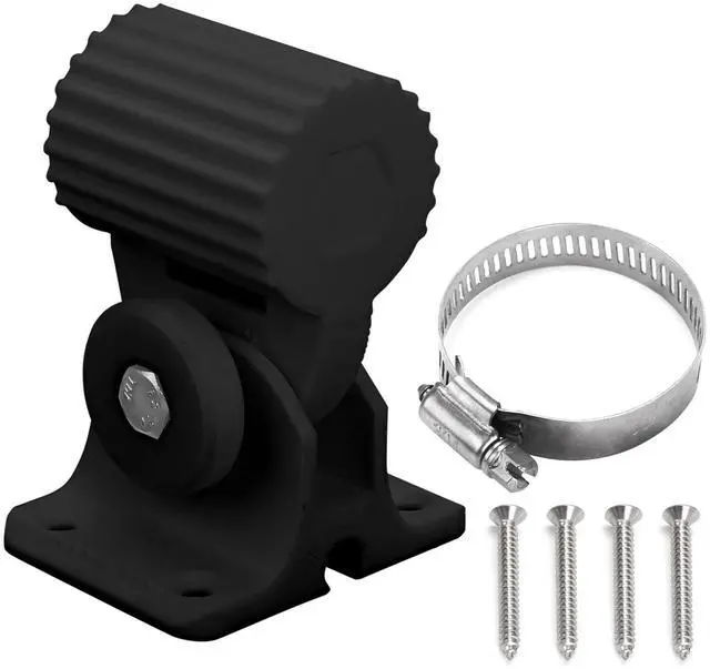 Main image of Wall Mount Bracket Kit for Ubiquiti Nanostation Black | Fits for NS-5AC, LO-5AC, NSM5, LocoM5, NSM2, LocoM2 & LTU Lite, Carbon fiber black style
