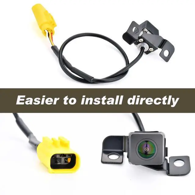 Alt view image 3 of 6 - Backup Camera Compatible with Kia Sorento 2011 2012 2013 | Replaces# 95760-2P202 592-267 957602P000 957602P201, Rear Parking Assist Camera