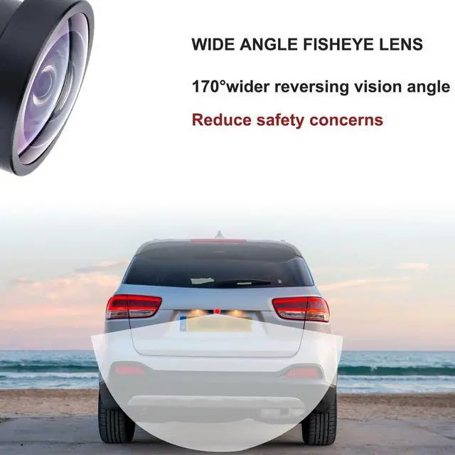 Alt view image 4 of 6 - Backup Camera Compatible with Kia Sorento 2011 2012 2013 | Replaces# 95760-2P202 592-267 957602P000 957602P201, Rear Parking Assist Camera