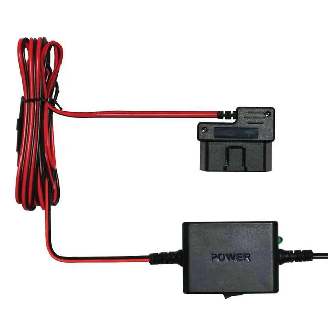 Alt view image 3 of 7 - 2.5A DIY Hardwire Kit Designed for and Drive HD Products | OBDII Port to Micro-USB, 15ft Cable, Intelligent Power Management, Enables Parking Mode and Motion Detection Feature