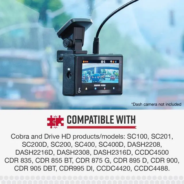 Alt view image 6 of 7 - 2.5A DIY Hardwire Kit Designed for and Drive HD Products | OBDII Port to Micro-USB, 15ft Cable, Intelligent Power Management, Enables Parking Mode and Motion Detection Feature