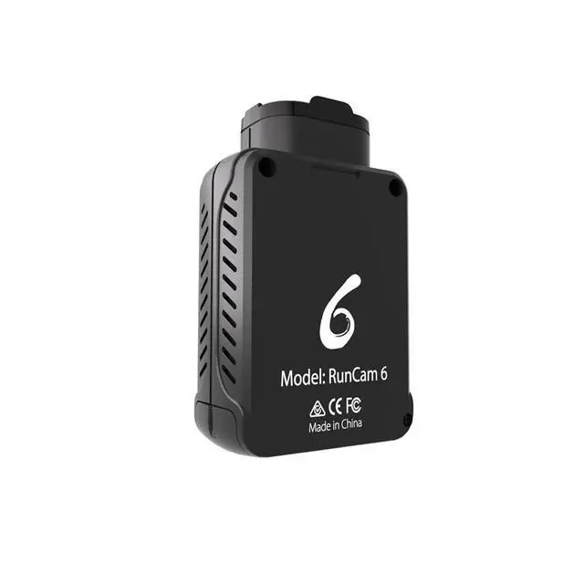 Alt view image 3 of 6 - RunCam 6 4K Wide Angle WiFi FPV PWM Action Sports Helmet Remote Control Camera RUNCAM6