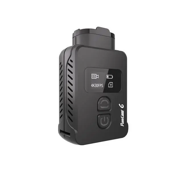 Alt view image 4 of 6 - RunCam 6 4K Wide Angle WiFi FPV PWM Action Sports Helmet Remote Control Camera RUNCAM6