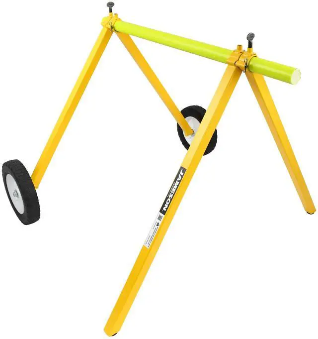 Main image of Spool Mule - FTTH Fiber Installation Tool | Collapsible Design, Robust Steel, Wheels | Cable, Duct, Rope Dispenser | Cable Caddy