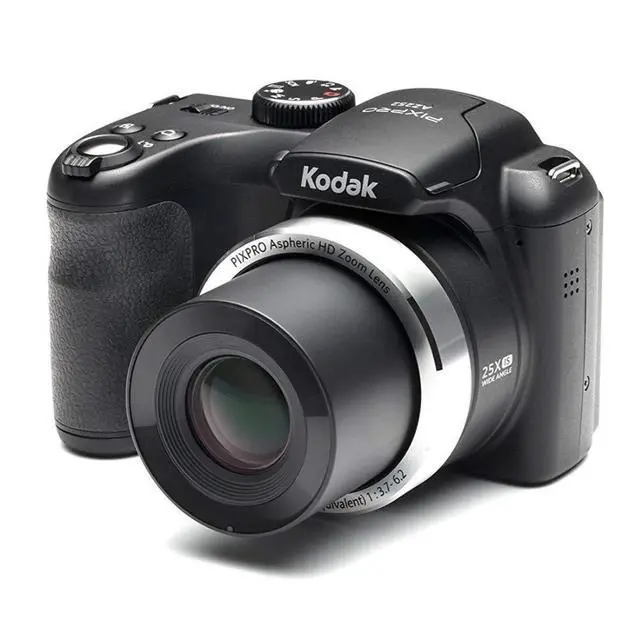 Alt view image 4 of 7 - PIXPRO AZ252 16MP Digital Camera Black Compact Camera - Zoom | 32GB Memory Card, Case, Image Stabilization - Perfect for Photography Enthusiasts, (3 items)