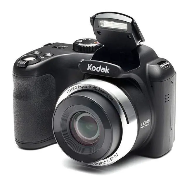 Alt view image 5 of 7 - PIXPRO AZ252 16MP Digital Camera Black Compact Camera - Zoom | 32GB Memory Card, Case, Image Stabilization - Perfect for Photography Enthusiasts, (3 items)