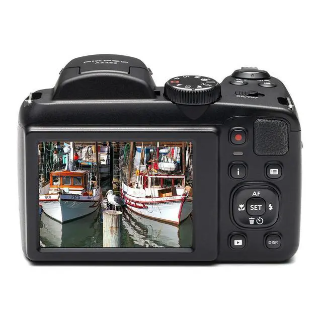 Alt view image 6 of 7 - PIXPRO AZ252 16MP Digital Camera Black Compact Camera - Zoom | 32GB Memory Card, Case, Image Stabilization - Perfect for Photography Enthusiasts, (3 items)