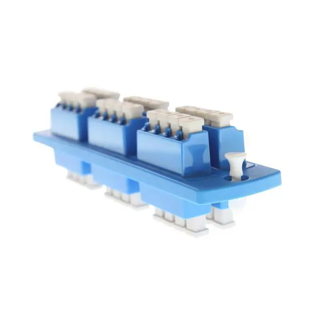Alt view image 2 of 3 - 5F100-4LL PLT SDX 24F OS2 Quad LC ZIRC Blue