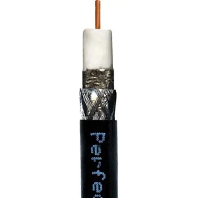 Alt view image 3 of 5 - RG6 Coax, Single RG6 Solid Copper, Black 1000FT EnviroReel
