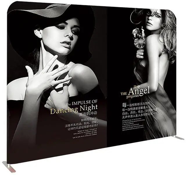 Main image of Customizable Tension Fabric Display Backdrop Trade Show Backdrop | (Frame+Single-Sided Print 7.5x7.5ft) Stand Banner HD Printing For Exhibition,Booth,Conference,Weddings,Party