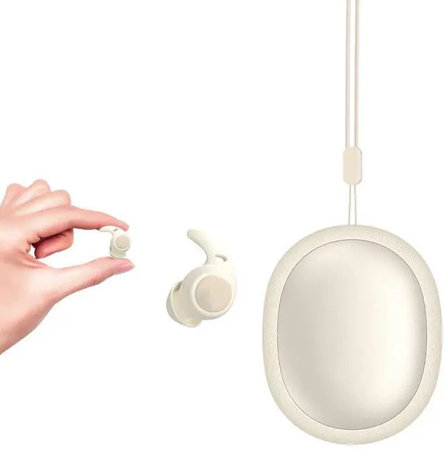Main image of NE76 Sleep Earbuds, Ultra-Mini Side Sleeper Earbuds 3g with ENC Mic, AI Translation Earbuds Real Time, 150-Language Translator, Bluetooth 5.4 Wireless Headphones for Travel & Busines, 400H Standby