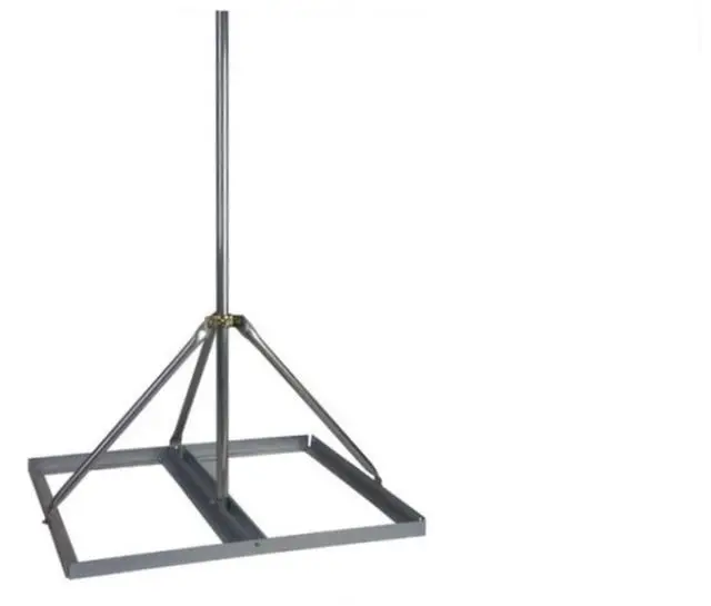 Main image of Non-Penetrating Flat Roof Mount with 1.25" x 60" Mast - EZ NP-60-125